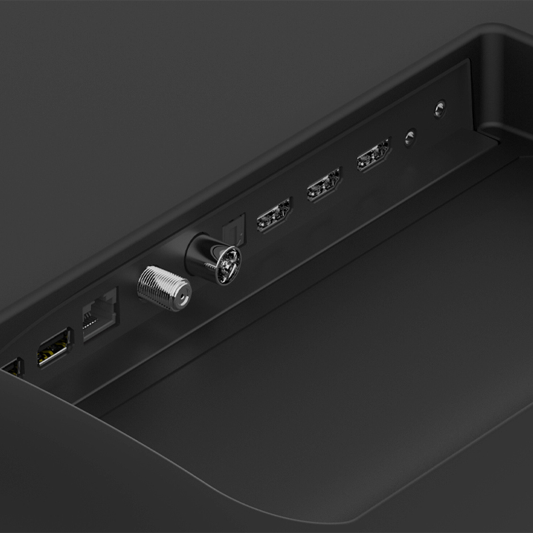 Evvoli 4K QLED Android Smart TV with Evo Built-in Speaker