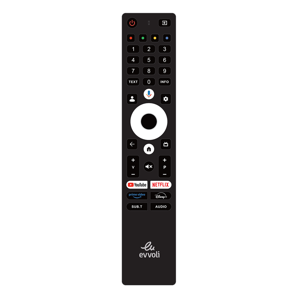 شاشة تلفاز ذكي QLED من إيڤولي - EV255QG
