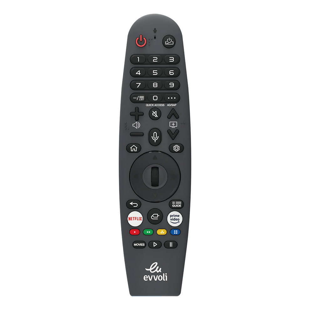 شاشة تلفاز ذكي QLED ونظام WebOS من إيڤولي - 43EV225QOS