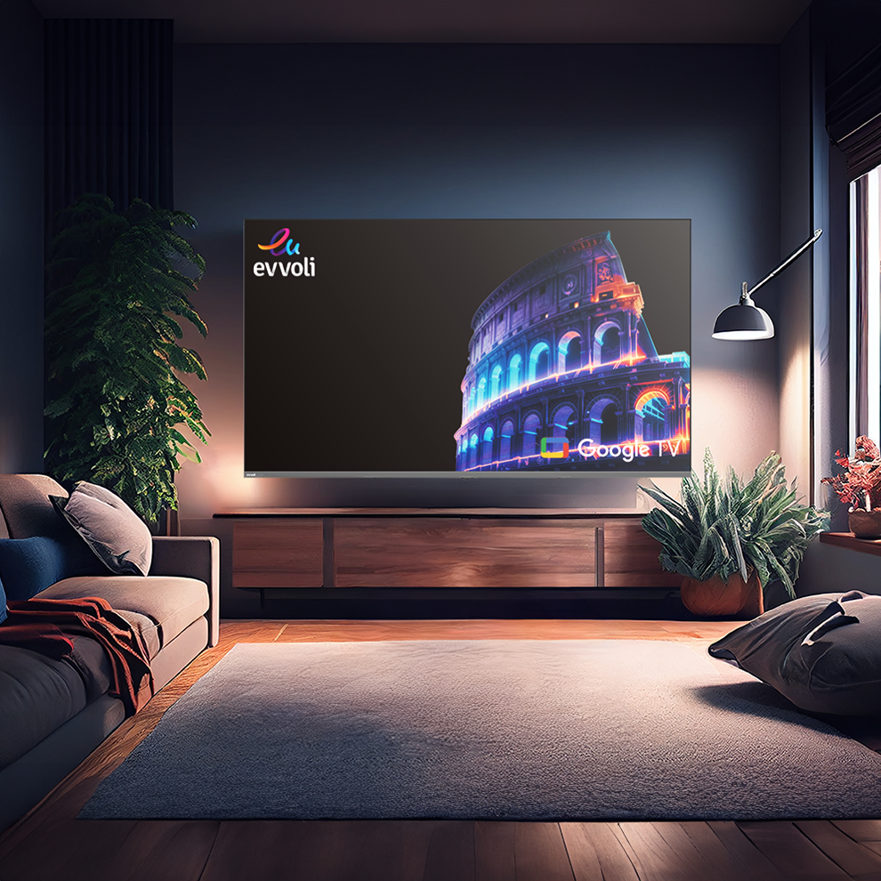 Evvoli TV 4K Smart UHD QLED TV - EV375QG