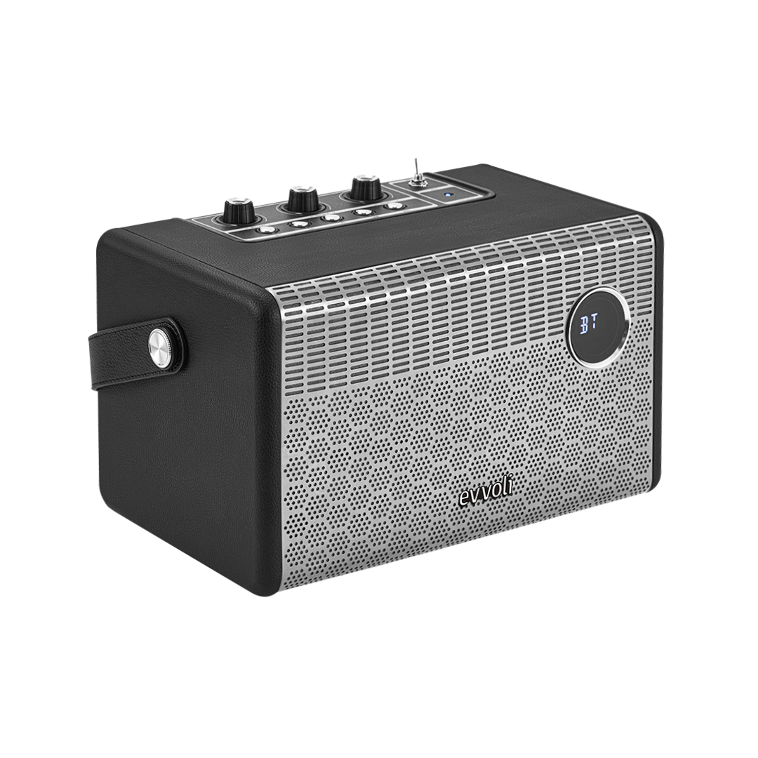 Evvoli Portable Wireless Retro-Styled Bluetooth Speaker | 50W