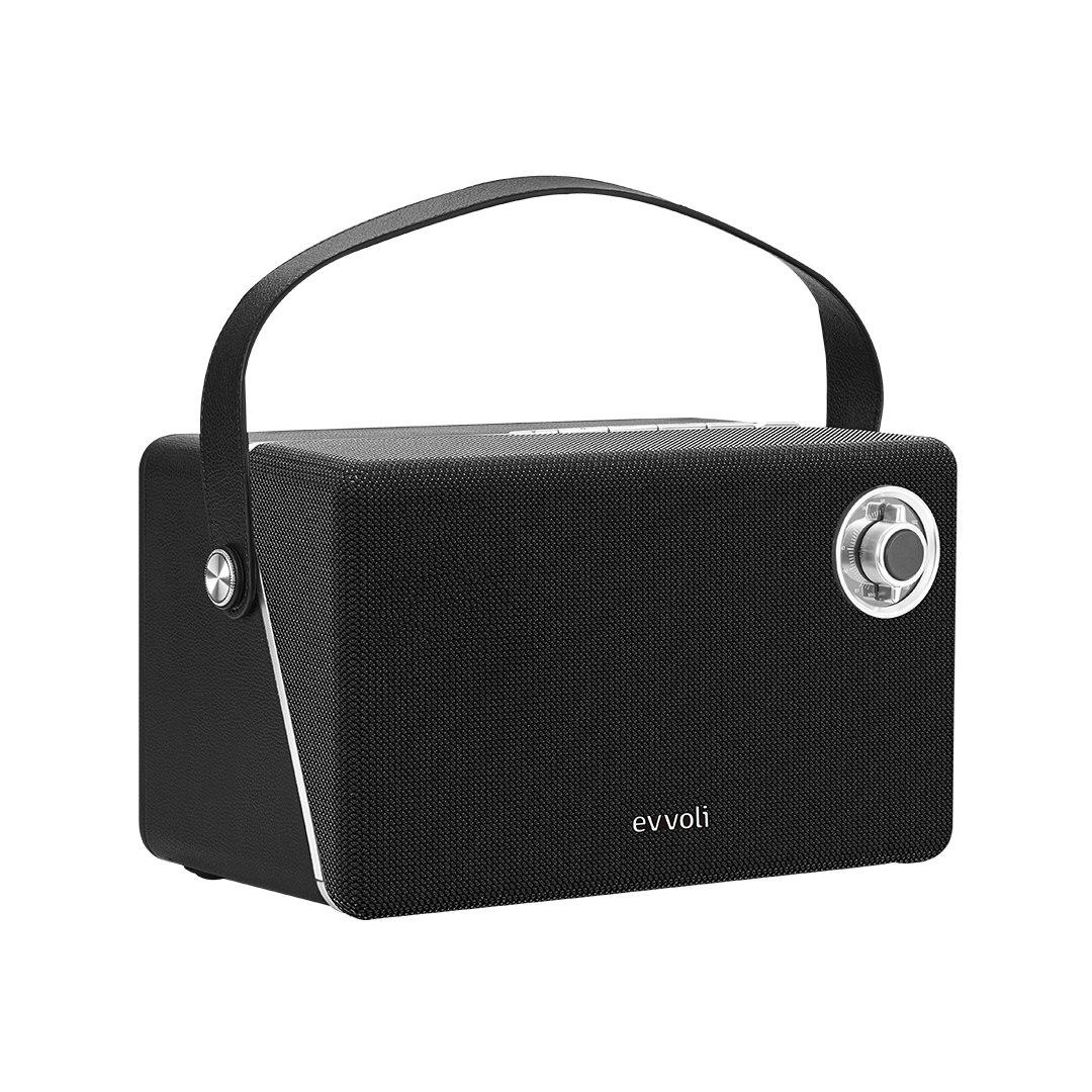 Evvoli Portable Wireless Retro-Styled Bluetooth Speaker | 50W