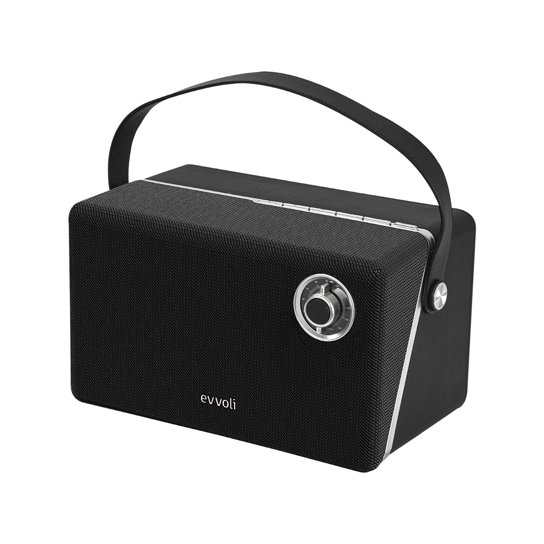 Evvoli Portable Wireless Retro-Styled Bluetooth Speaker | 50W