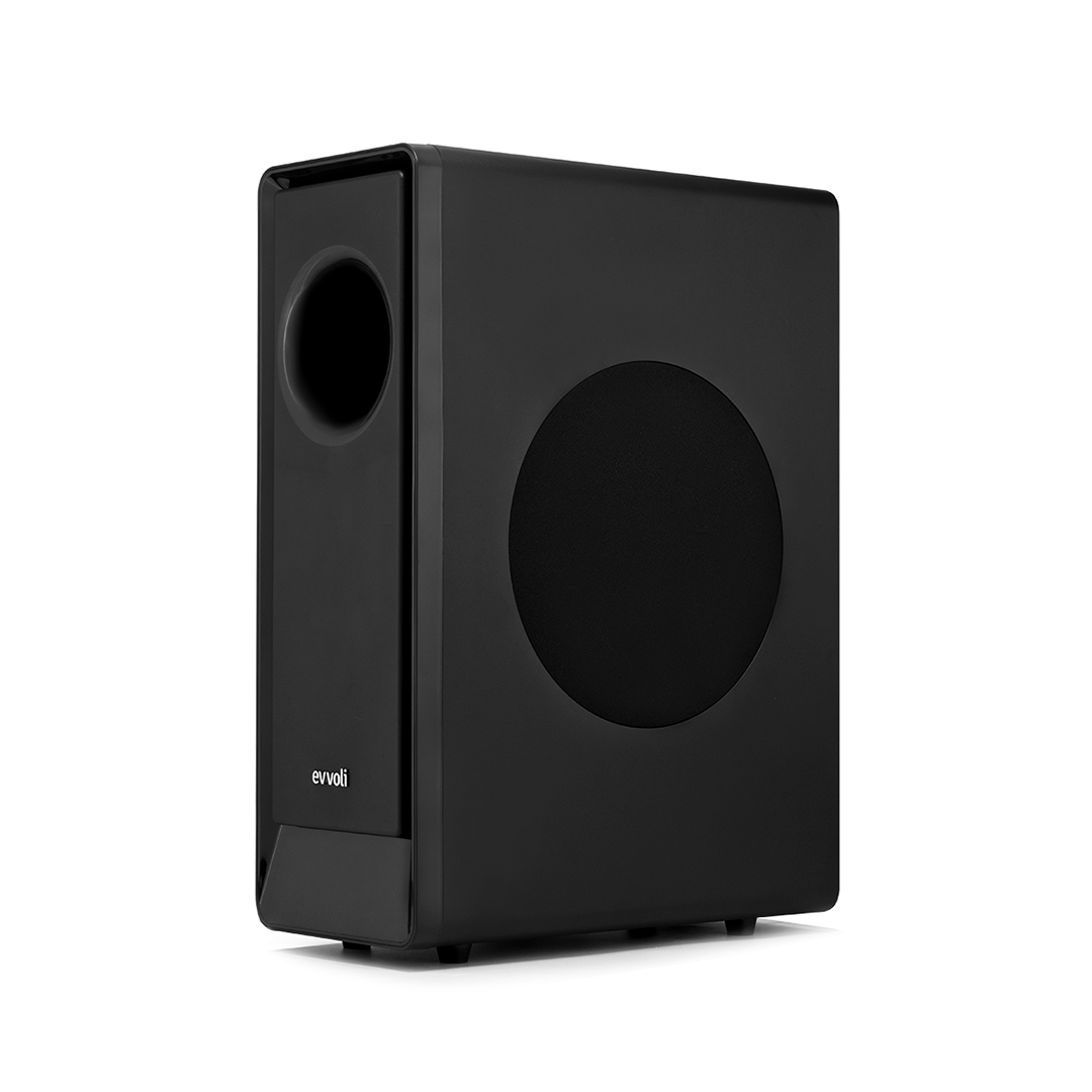 Evvoli Soundbar with Wireless Subwoofer | 240W | 2.1 ch