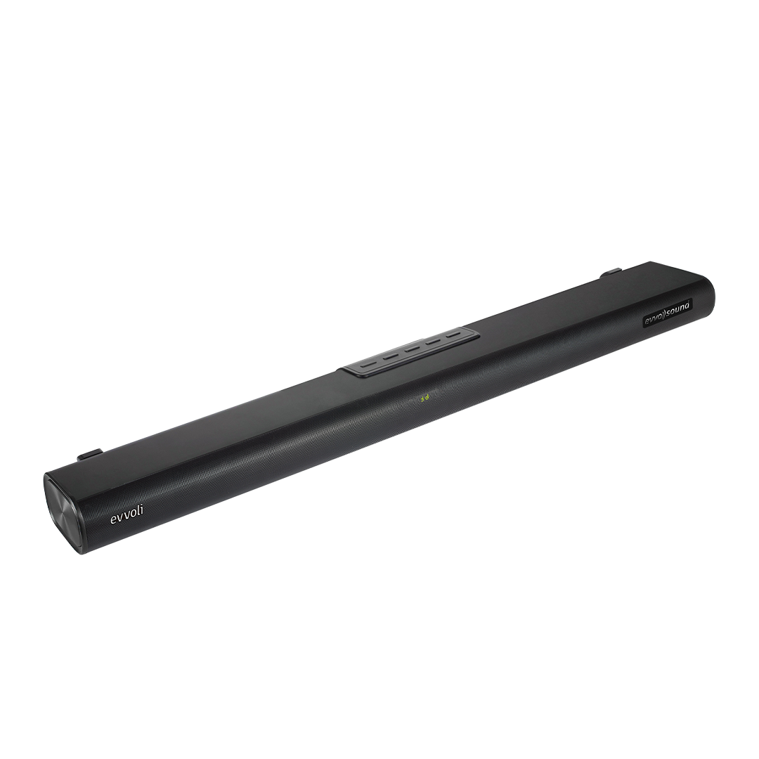 Evvoli Soundbar with Wireless Subwoofer | 240W | 2.1 ch