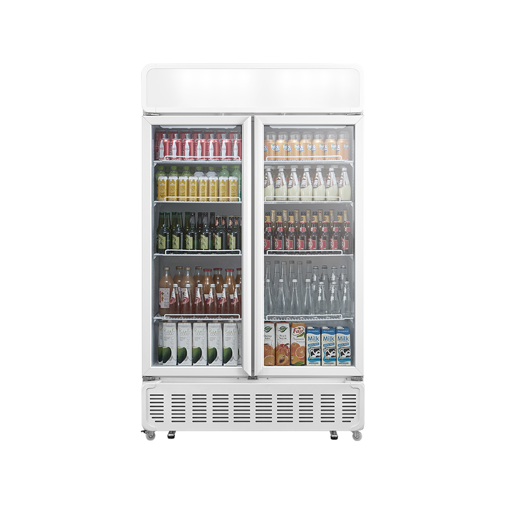 Evvoli EVSCM-750W – 750L Showcase Cooler