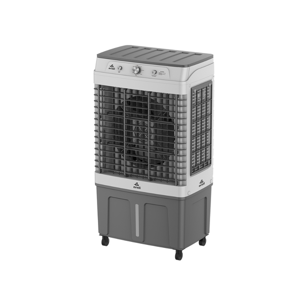 Evvoli Free Standing Air Cooler, Oscillation Function, 3 Speed Levels, 4 Ice Boxes Included | 350W | 60 Liters