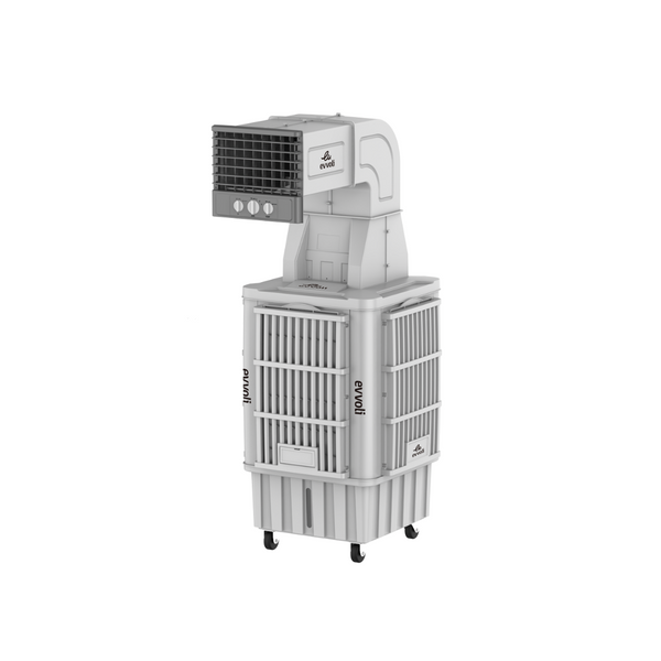 Evvoli Duct Air Cooler, Powerful Air Volume, Dust Filter, Easy Water Filling | 800W | 78 Liters