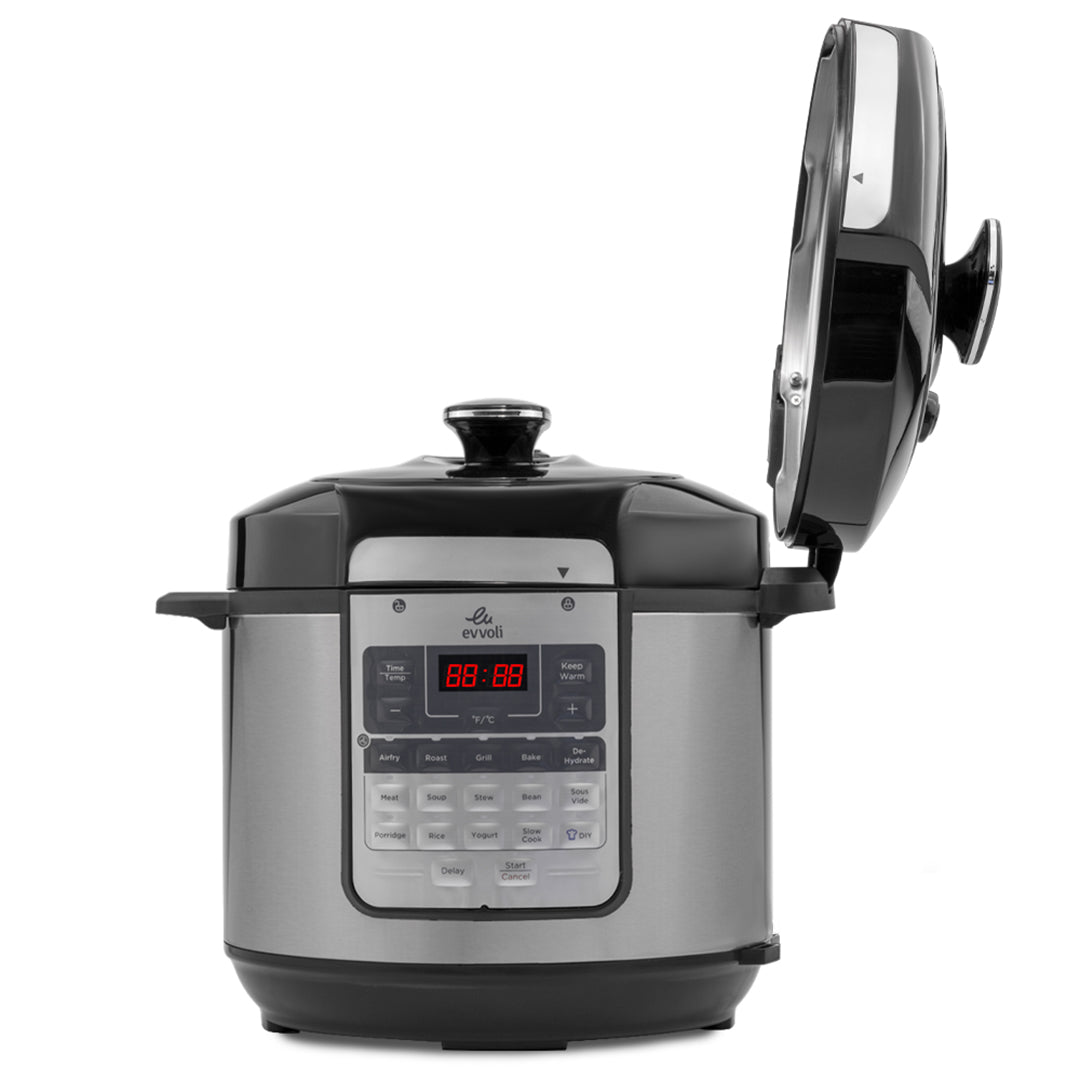 Evvoli 15-in-1 Electric Pressure Cooker with Air Fryer | 1500W | 5.7L