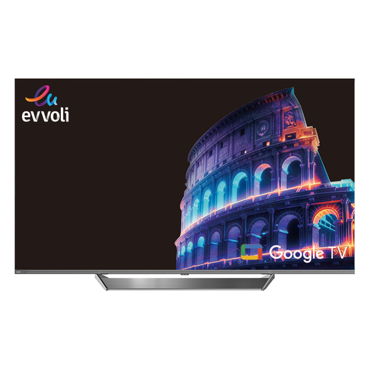 شاشة تلفاز ذكي بدقة 4K QLED من إيڤولي - EV375QG
