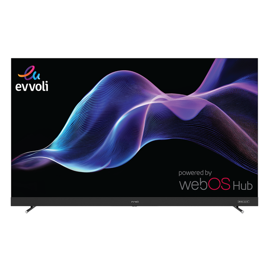  شاشة تلفاز ذكي بدقة 4K QLED ونظام WebOS من إيڤولي - EV355QOS
