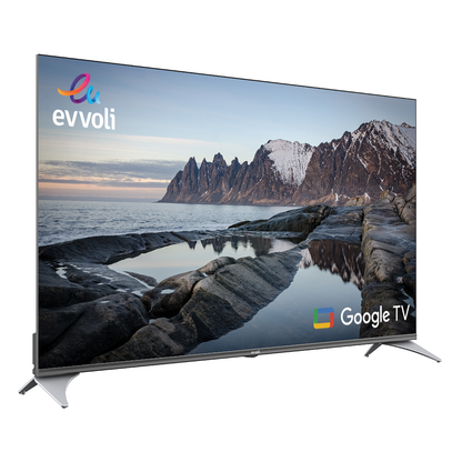 شاشة تلفاز ذكي بدقة 4K ونظام Google TV من إيڤولي - EV225UG