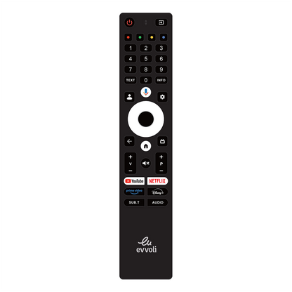  شاشة تلفاز ذكي QLED من إيڤولي - EV255QG