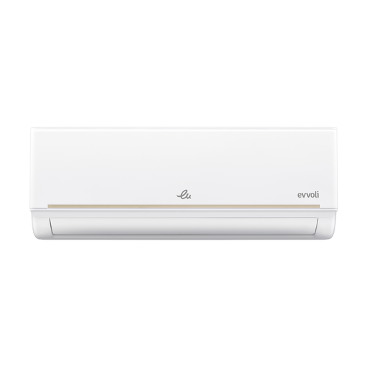 Evvoli Split Air Conditioner with A++ Inverter Technology and Ampere Control - White